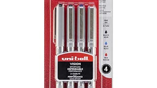 uni-ball Vision Rollerball Pens Fine Point, 0.7mm, Business...