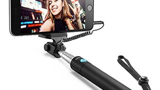Selfie Stick, Anker Extendable [Battery Free] Wired Handheld...