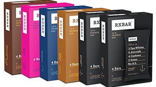RXBAR, Variety Pack, Protein Bar, 1.83 Ounce (Pack of 24)...