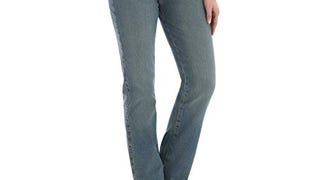 Aura Instantly Slimming Mid Rise Boot Cut Jean, Tinted...