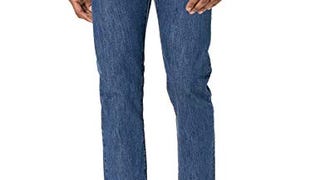 Levi's Men 501 Original Fit Jeans, Dark Stonewash, 44W...