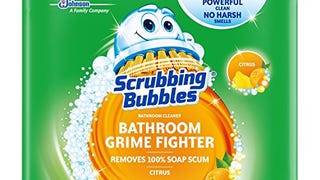 Scrubbing Bubbles 4 Pack Lemon Foaming Bathroom Cleaner,...