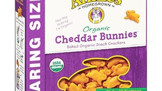 Annie's Organic Cheddar Bunnies Baked Snack Crackers 11...
