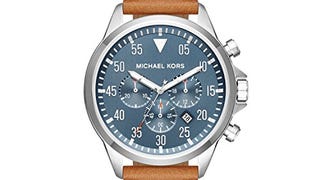 Michael Kors Men's Gage Silver-Tone Watch MK8490