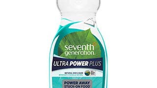 Seventh Generation Ultra Power Plus Dish Liquid Soap, Fresh...