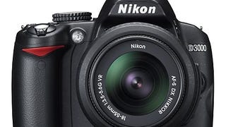 Nikon D3000 10.2MP Digital SLR Camera with 18-55mm f/3....