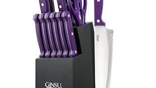 Ginsu Essential Series 14-Piece Stainless Steel Serrated...