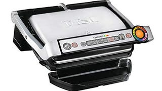 T-fal GC7 Opti-Grill Indoor Electric Grill, 4-Servings,...