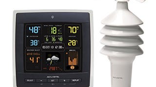 AcuRite Notos (00622) Pro Color Weather Station with Wind...