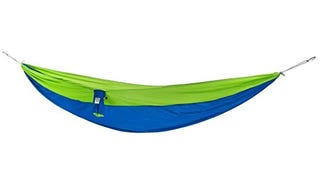 Twisted Root Design Double Hammock, Blue/Bright