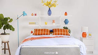 Nectar Queen Mattress + 2 Pillows Included - Gel Memory...