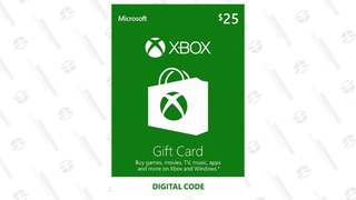 $25 Xbox Live Gift Card
