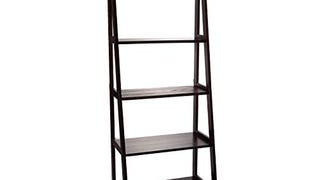 Casual Home 5-Shelf Ladder Bookcase,72-Inch ,