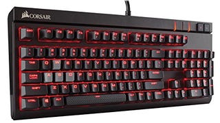 CORSAIR Strafe Mechanical Gaming Keyboard - Red LED Backlit...