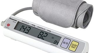 Panasonic EW3109W Portable Upper Arm Blood Pressure Monitor...