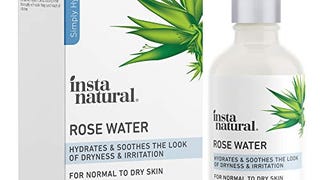 InstaNatural Rose Water Toner, Rose Water Spray for Face,...