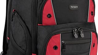 Targus Drifter II Backpack for 16-Inch Laptop, Black/Red...