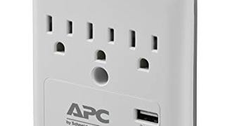 APC Wall Outlet Surge Protector with USB Ports, PE3WU3,...