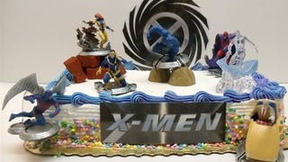 X-men Classic Birthday Cake Topper Featuring Professor...
