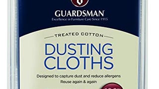 Guardsman Wood Furniture Dusting Cloths - 5 Pre-Treated...