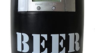 Bevometer - The Only Can Holder That Counts - "BEER" Black/...