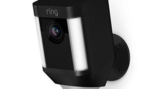 Certified Refurbished Ring Spotlight Cam Wired: Plugged-...