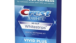 Crest 3D Vivid Plus Teeth Whitening Kit, Individual Basic...