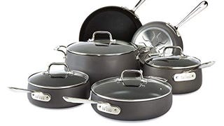 All-Clad HA1 Hard Anodized Nonstick Cookware Set 10 Piece...
