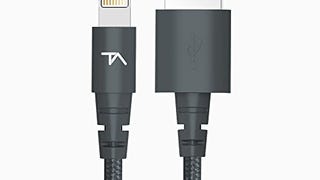 Tech Armor Apple MFi Certified Lightning Cable to USB A...