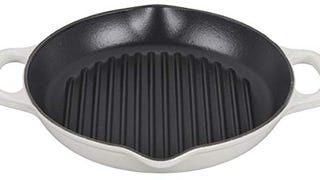 Le Creuset Enameled Cast Iron Signature Deep Round Grill,...