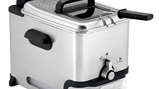 T-fal Deep Fryer with Basket, Stainless Steel, Easy to...