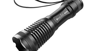 [Rechargeable] LED Tactical Flashlight, OxyLED MD50 Super...