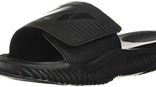 adidas Men's Alphabounce Slide Sport Sandal, Black/Black,...
