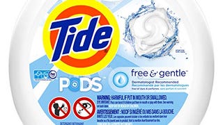 Tide PODS Free & Gentle, Liquid Laundry Detergent Pacs,...