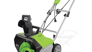 Greenworks 13 Amp 20-Inch Corded Snow Thrower,