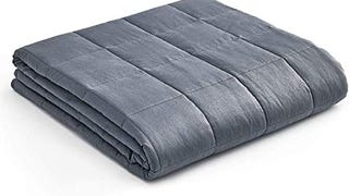 YnM Cotton Weighted Blanket & Duvet for Queen & King Beds,...