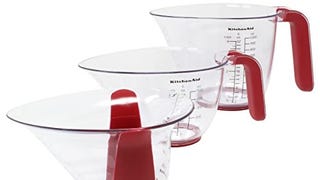 KitchenAid Jugs Measuring Cup, Up to 4, Red