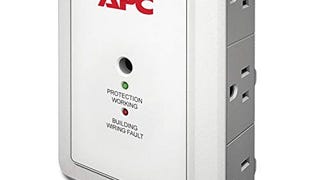 APC Wall Outlet Multi Plug Extender, P6W, (6) AC Multi...