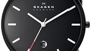Skagen Men's SKW6053 Ancher Analog Quartz Black Stainless...