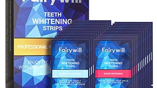 Fairywill Teeth Whitening Strips Pack of 50 pcs, Professional...