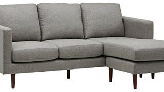 Amazon Brand – Rivet Revolve Modern Upholstered Sofa with...