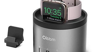 Oittm Charging Stand for Apple Watch Series 4 [2 in 1 Bracket...