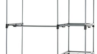 Amazon Basics Double Rod Freestanding Closet -