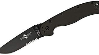 Ontario Knife Co. 8847 Rat-1 Black Coated AUS-8 Stainless...