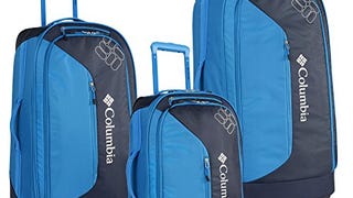 Columbia 3 Piece Expandable Spinner Luggage Set, Collegiate...