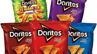 Doritos Flavored Tortilla Chips Variety Pack, 40