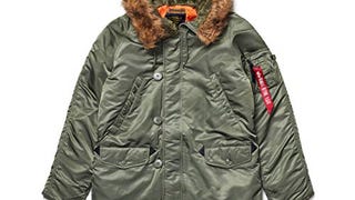 Alpha Industries N-3B Slim Fit Parka - Cold Weather Military...