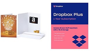 Dropbox Plus (1 TB) with $20 Amazon Gift Card