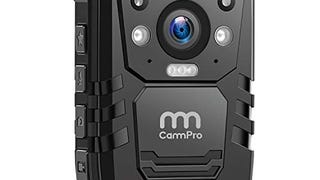 CammPro I826 1296P HD Police Body Camera,64G Memory,Waterproof...