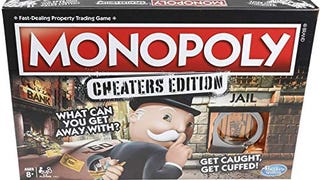 Monopoly Game: Cheaters Edition Board Game Ages 8 and...